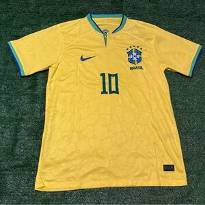 Neymar Jr #10 Brazil Home Jersey 22/23